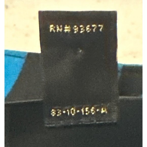 Worthington Chevron Ruffled Blouse Short-Sleeved 100% Polyester Women's Size M - Picture 13 of 14